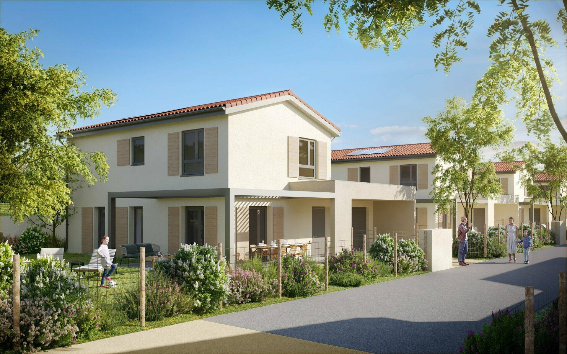 Programme résidentiel Jardins Saint-Pierre à Beynost