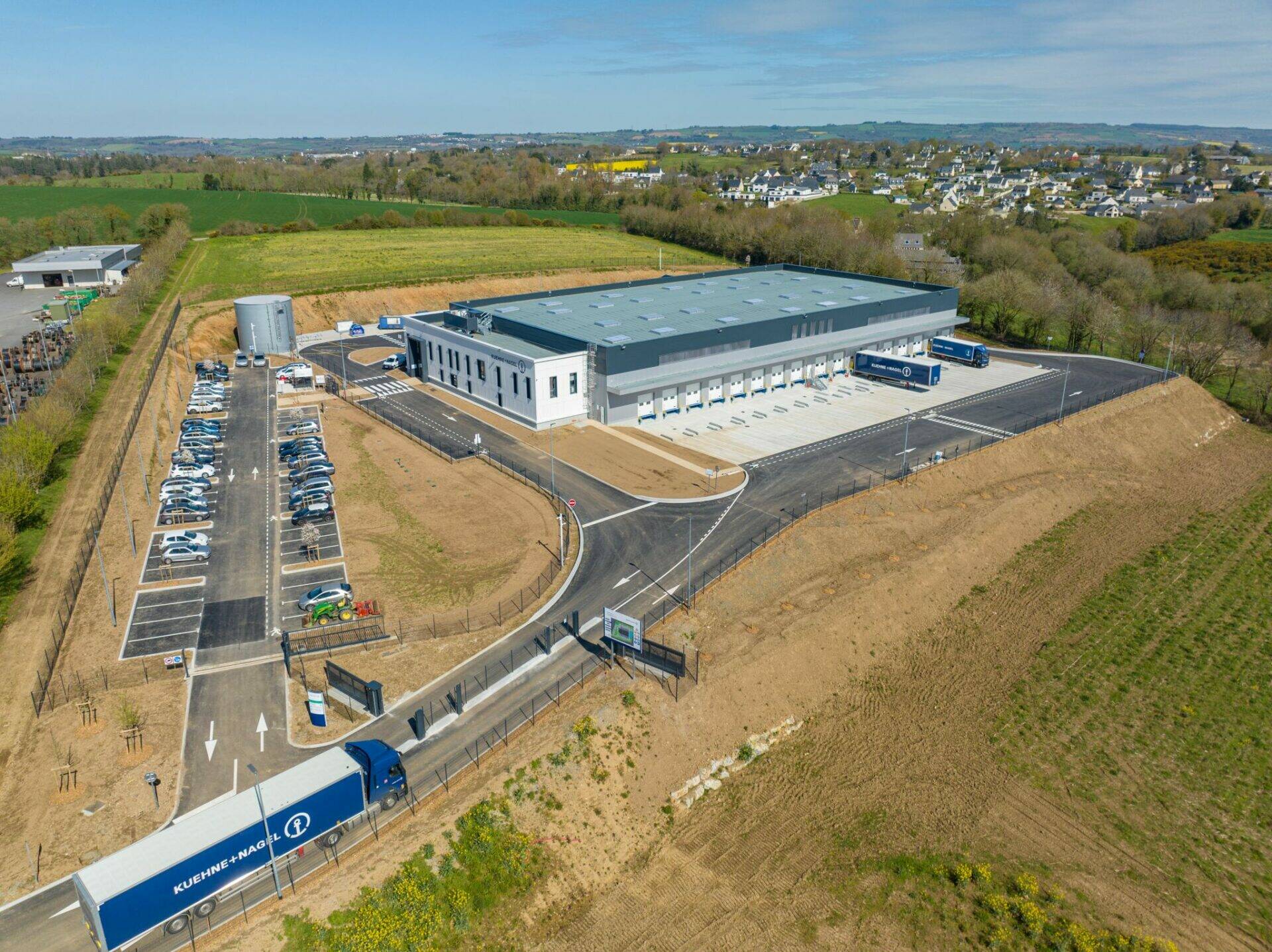 Livraison d’une messagerie de 3 474 m2 pour le compte de Kuehne+Nagel