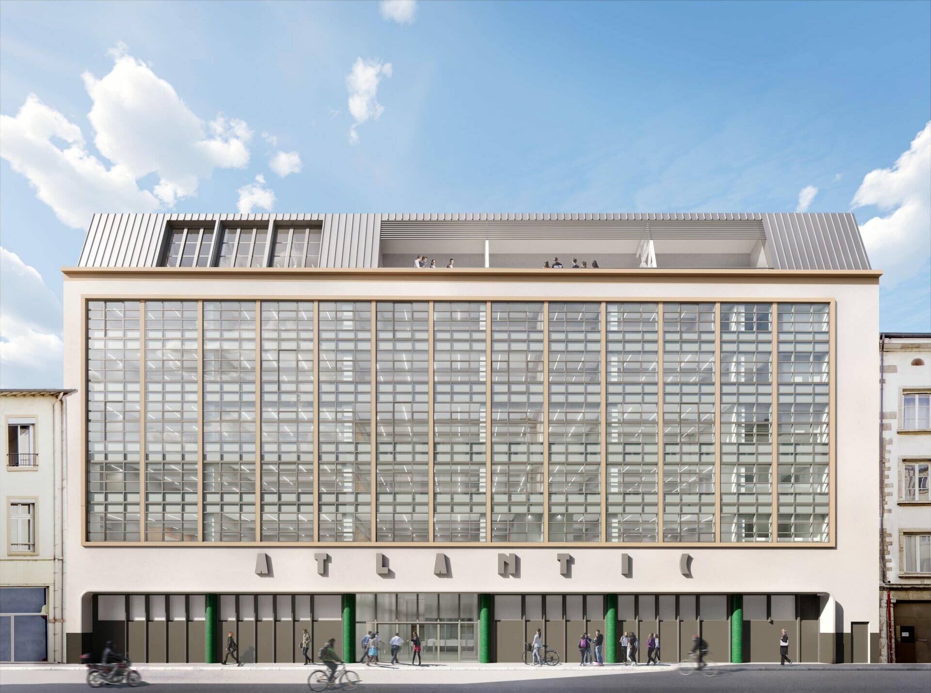 Atlantic : Revalorisation de l'ancien parking Bonnefoi à Lyon 3