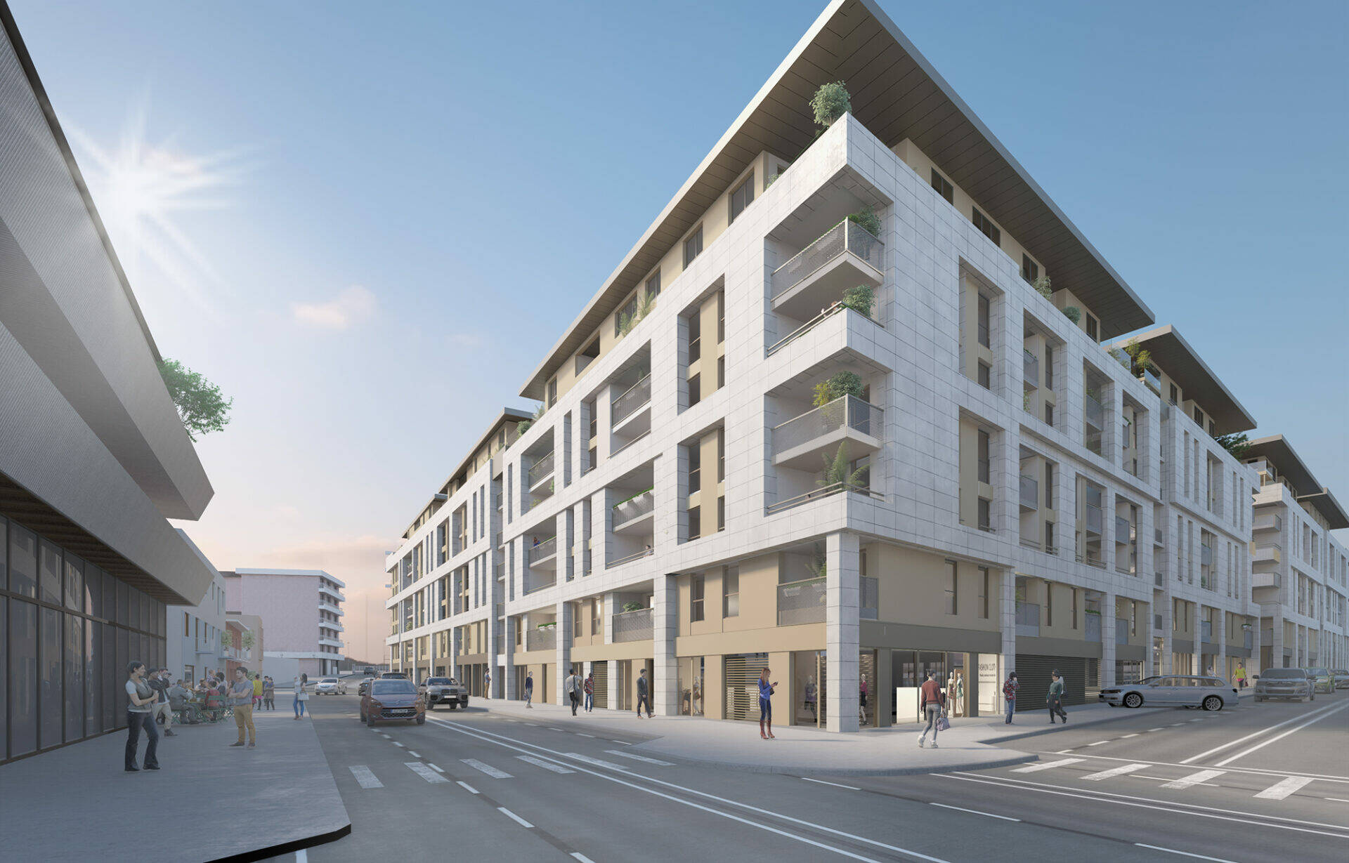 La résidence Dessaix à Thonon, programme de 6e Sens Immobilier