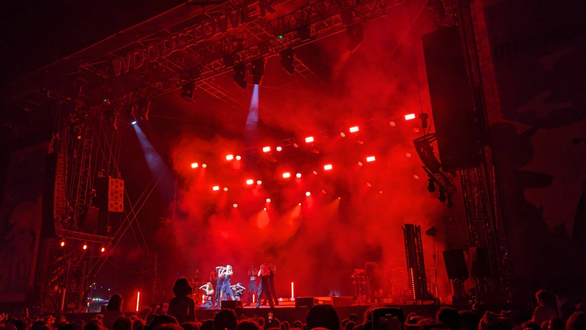 Scène du festival woodstower 2023