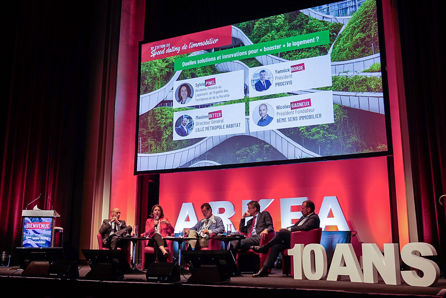 Les 10 ans du Speed Dating de l’Immobilier d'ARKEA BANQUE E&I en présence de 6e Sens Immobilier