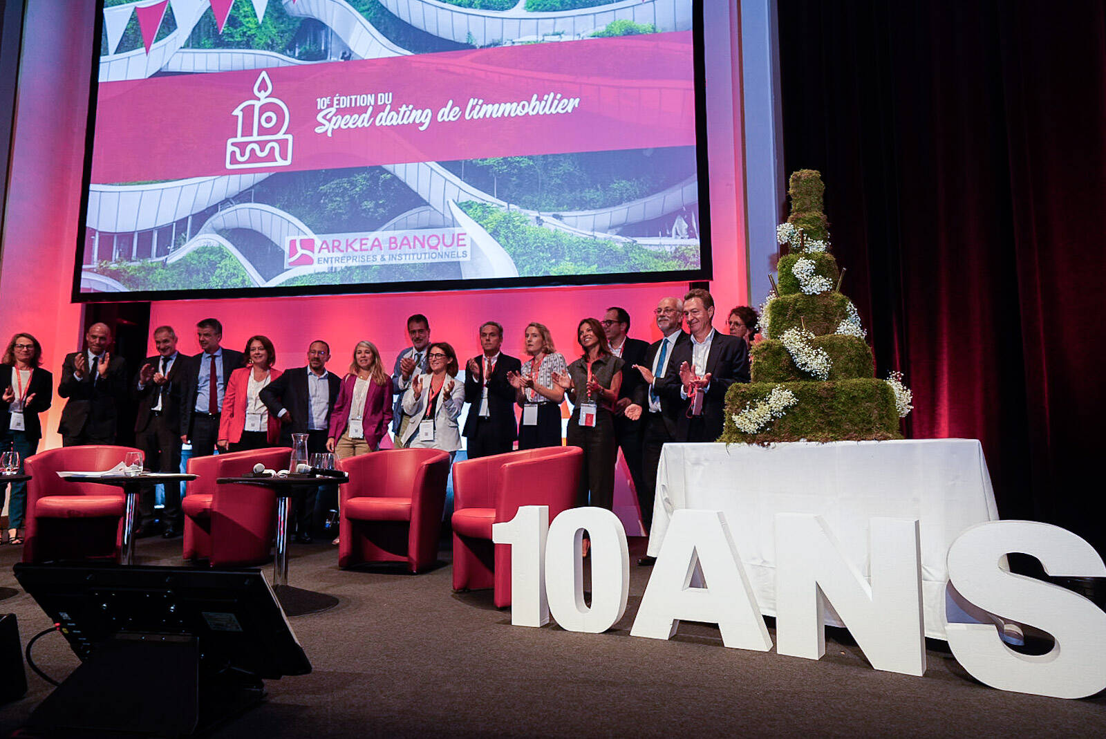 Speed Dating de l’Immobilier d'ARKEA BANQUE E&I et l'ensemble des intervenants lors des 10 ans