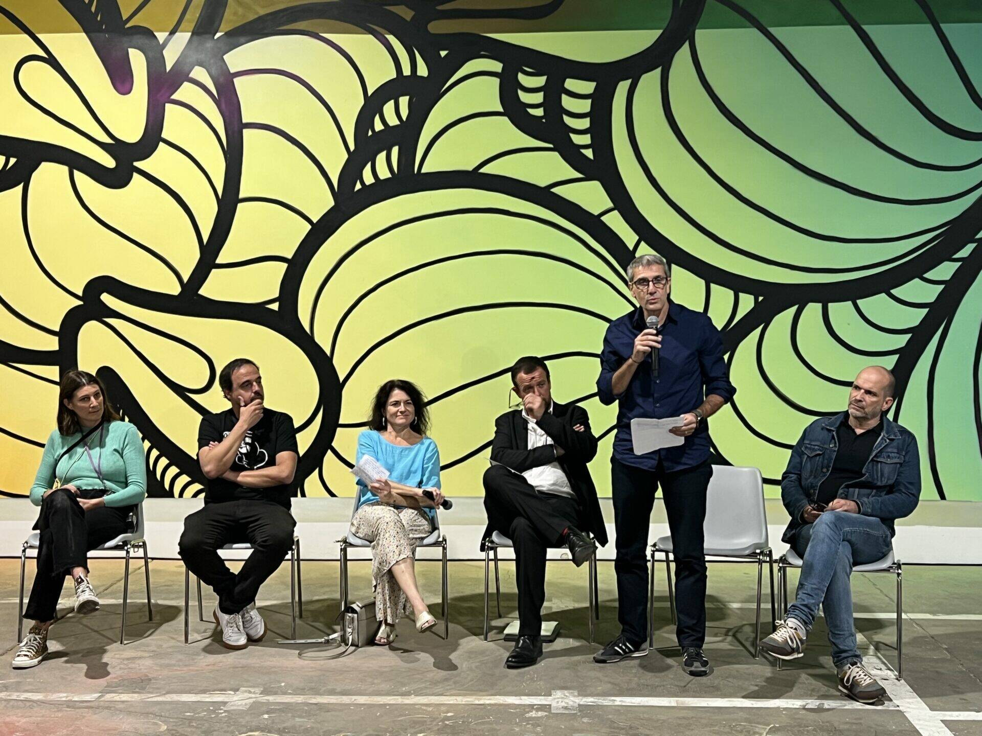 Conférence de presse du festival Peinture Fraîche