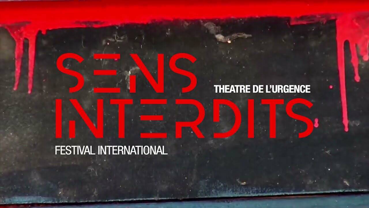 Affiche du festival de théâtre Sens Interdit