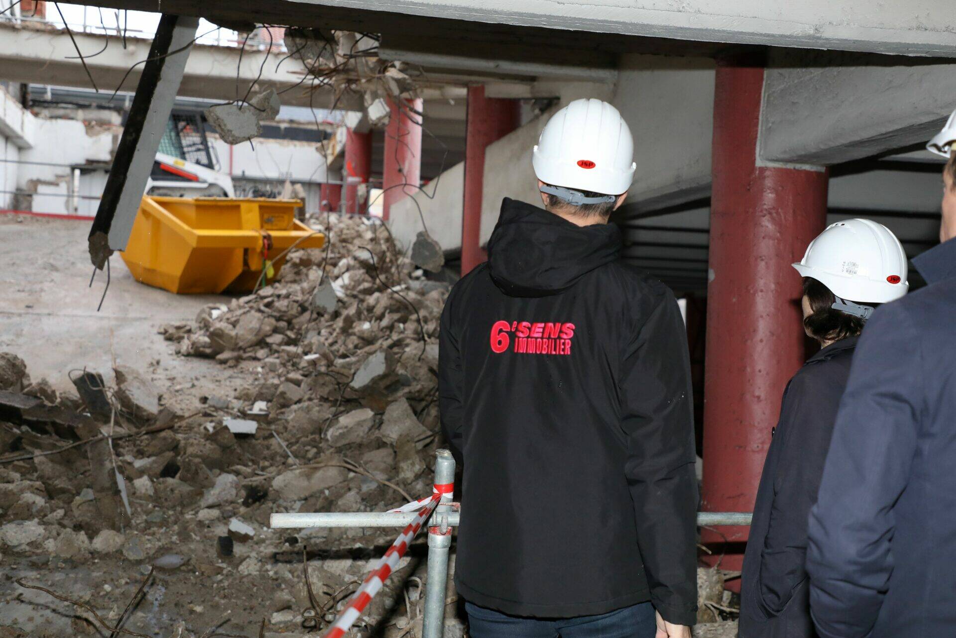 Chantier du parking Bonnefoi à Lyon 3