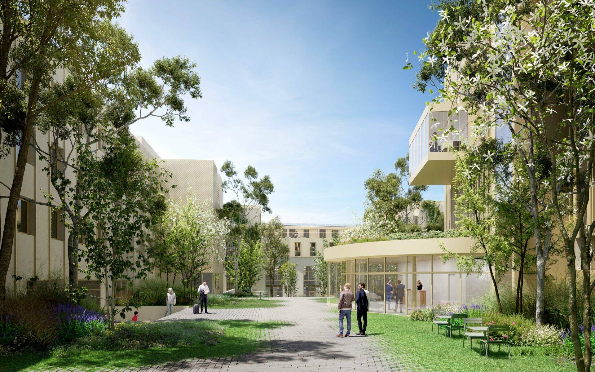 Un jardin d'innovation : Kaelum à Vaise