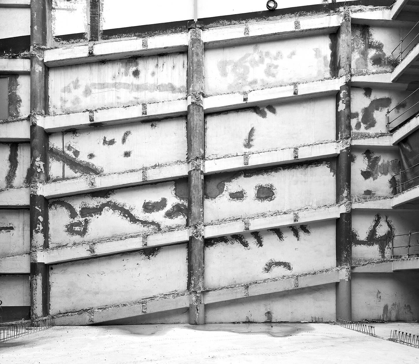 Démolition de l'ancien parking Bonnefoi