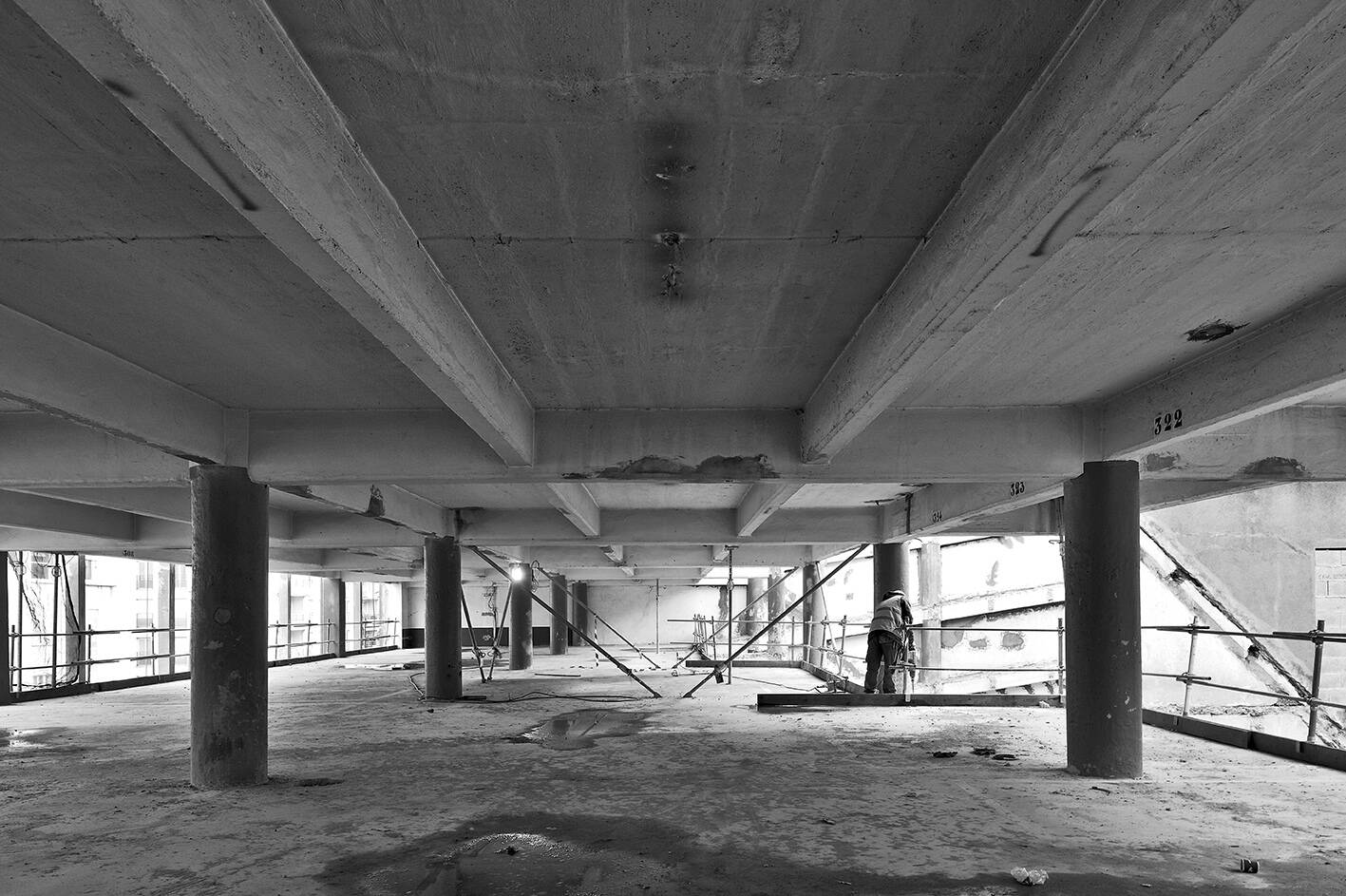 Vu de l'ancien parking Bonnefoi