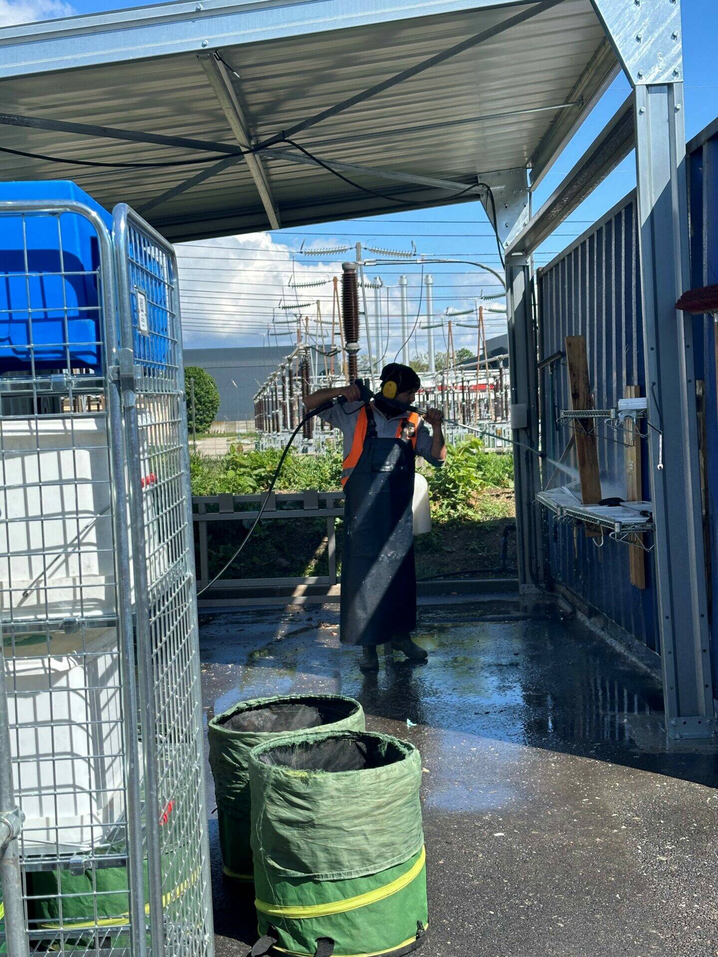 Nettoyage des bioseaux chez OuiCompost