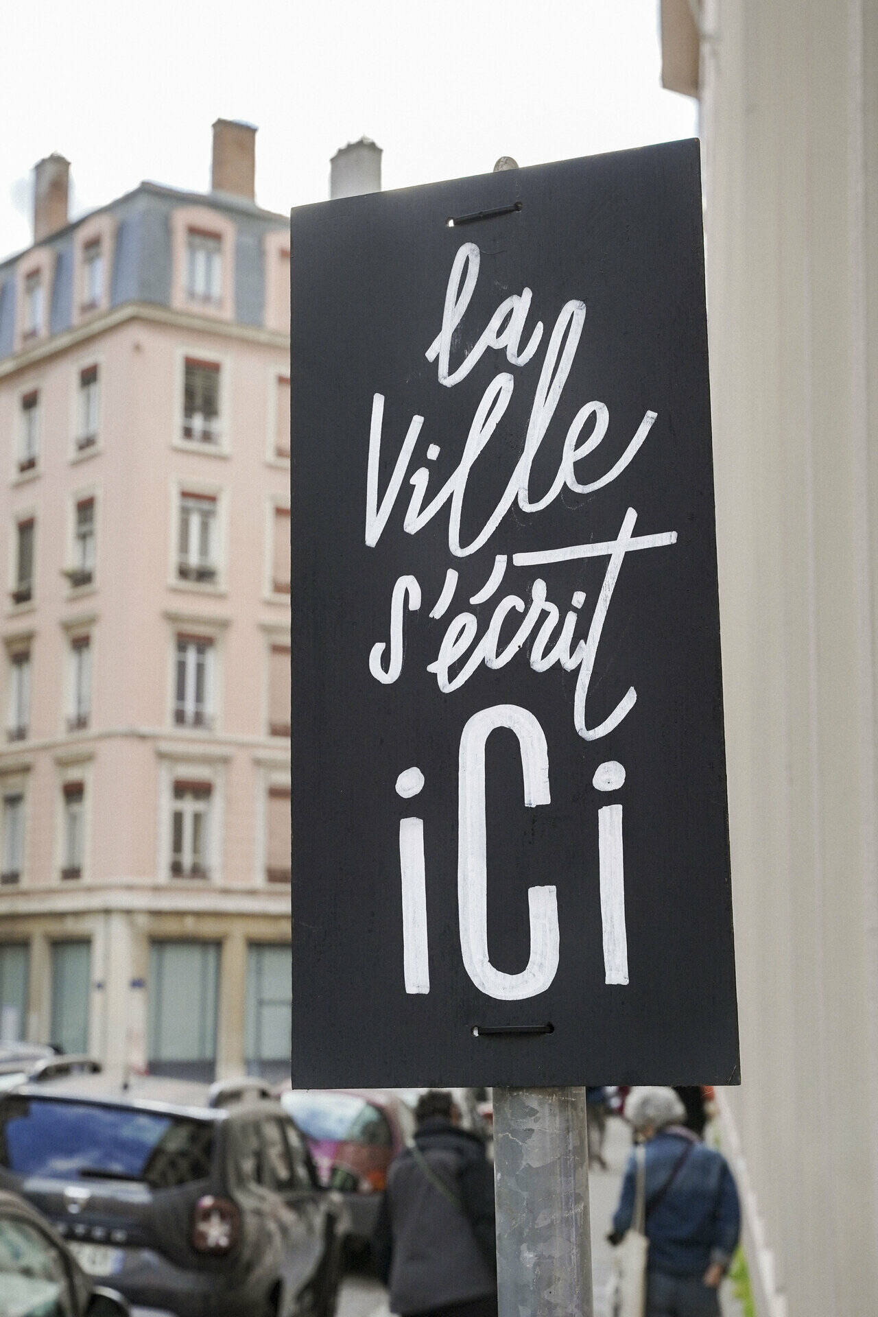 Projet La ville s'écrit à Lyon