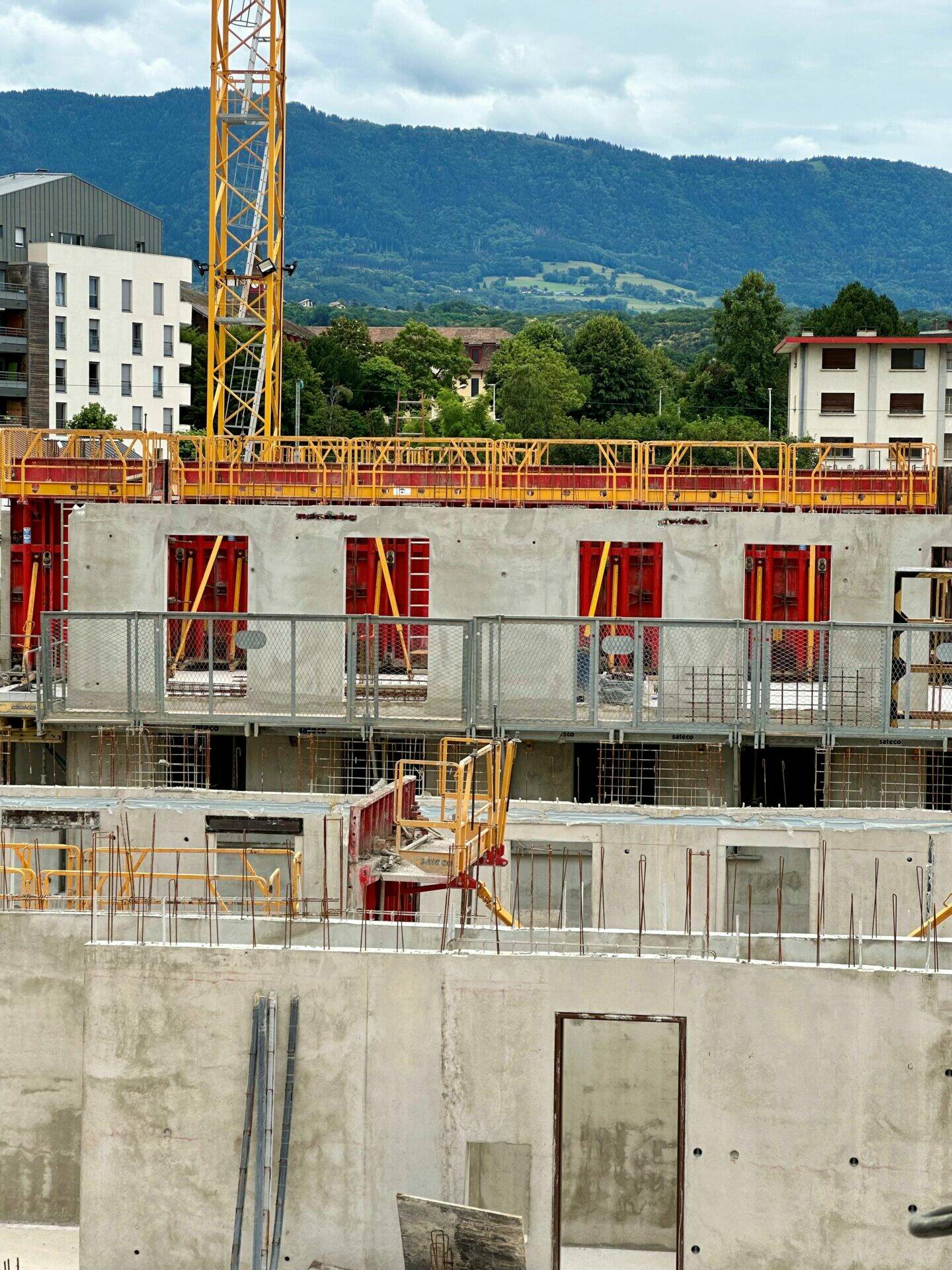 6e Sens Immobilier lors du gigot bitume de l'opération DESSAIX à Thonon-Les-Bains