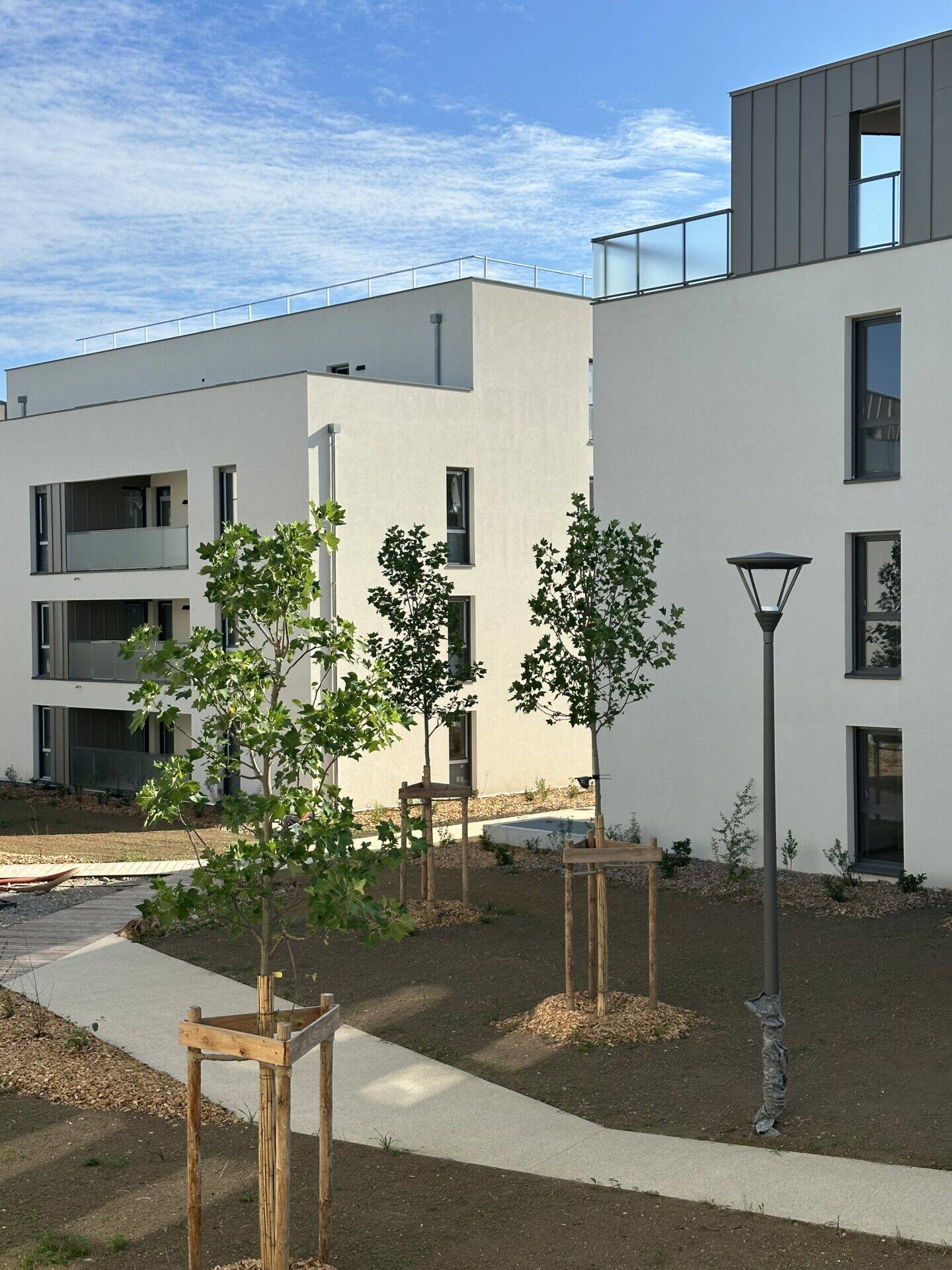 Domaine d'Epona à Rillieux la Pape lors des pré-livraisons