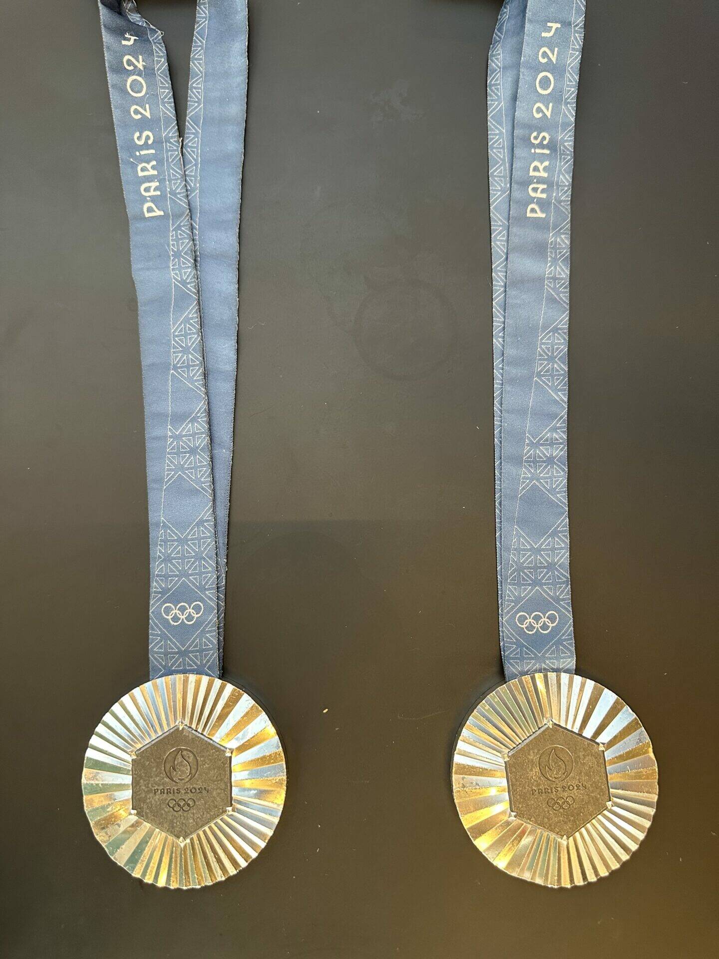 Les médailles d'argent d'Auriane Mallo remportés lors des Jeux Olympiques de Paris 2024