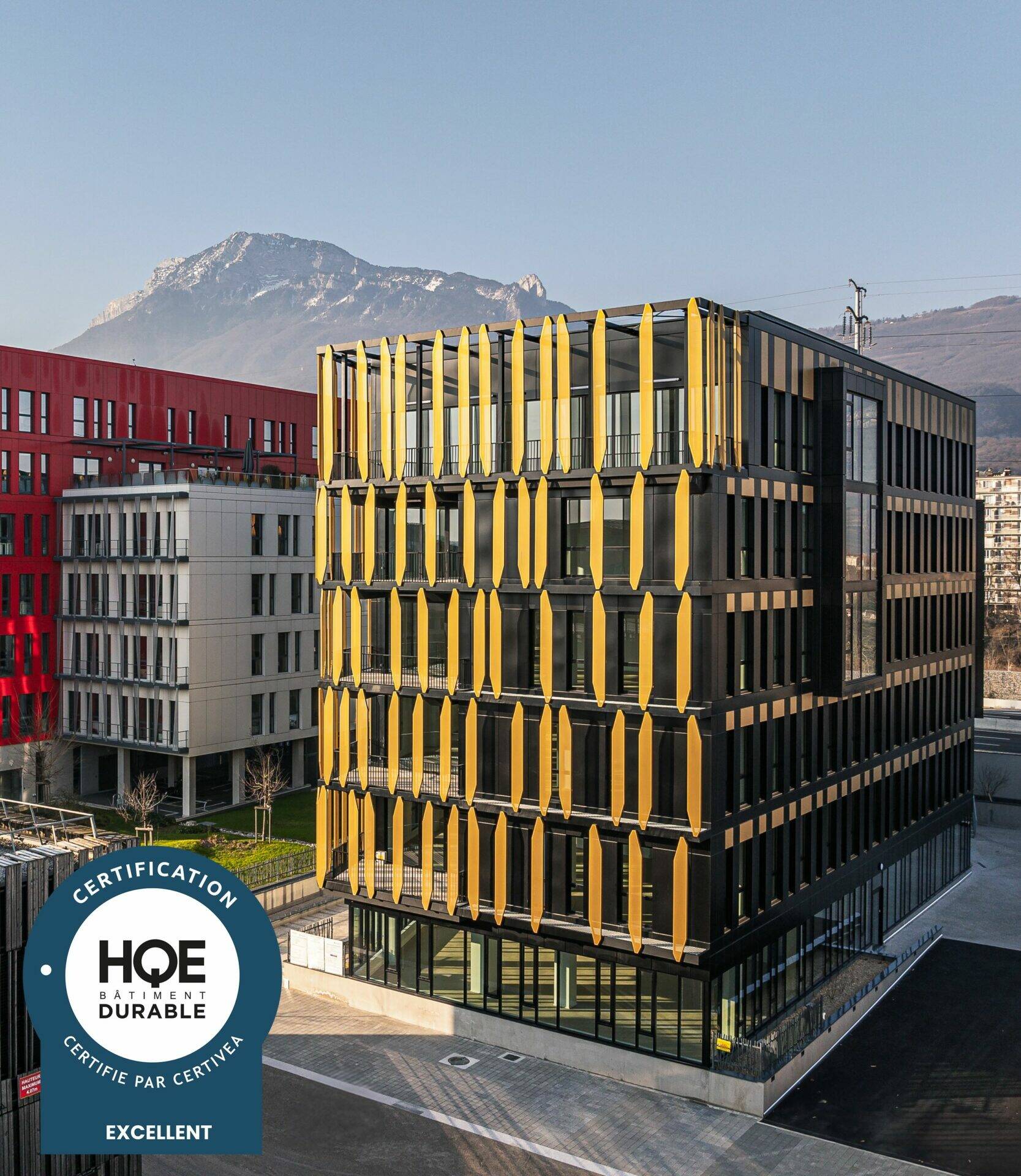 NEO, immeuble de bureaux labellisé Bâtiment durable niveau Excellent