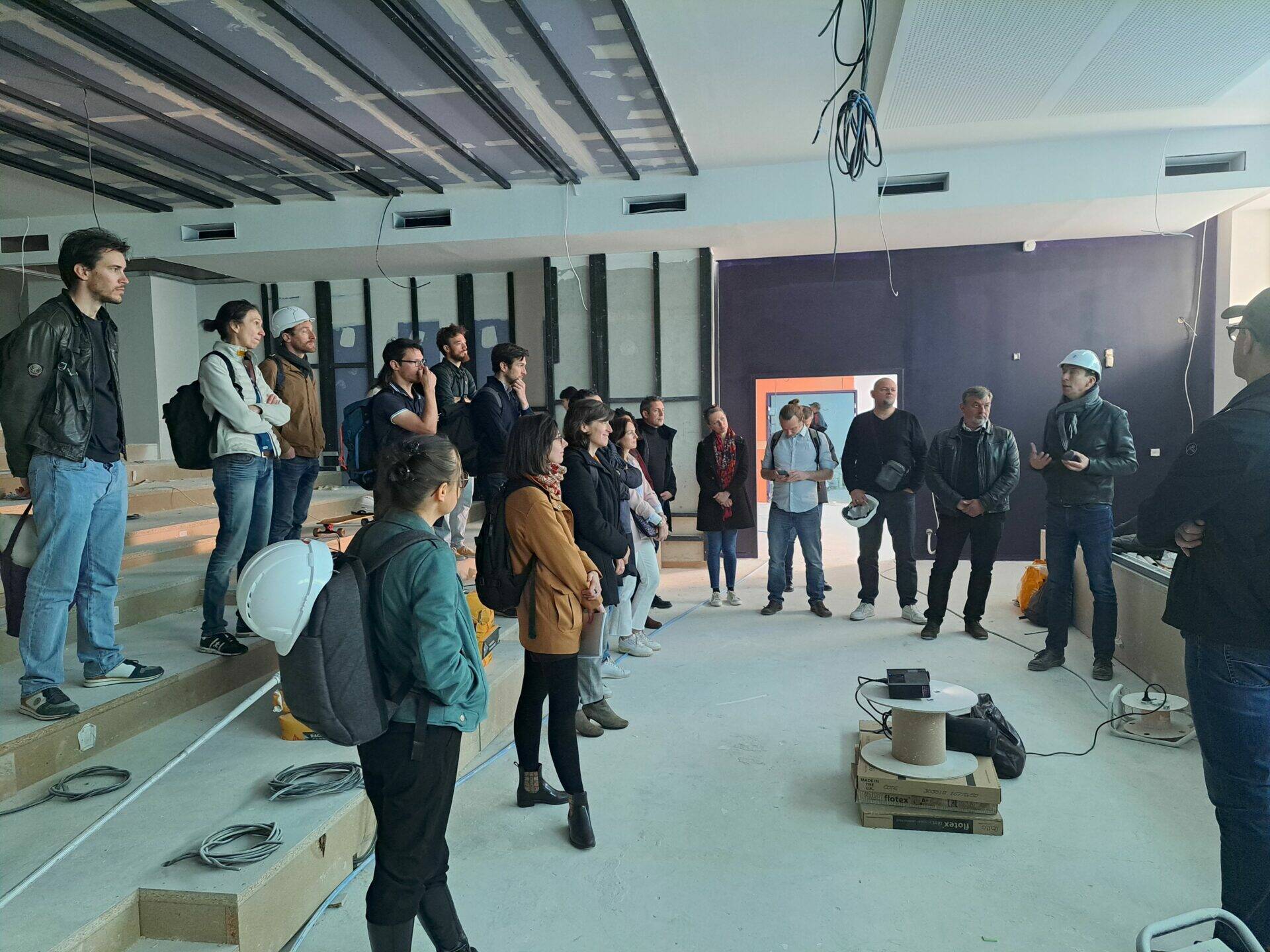 Visite du chantier Citadelle