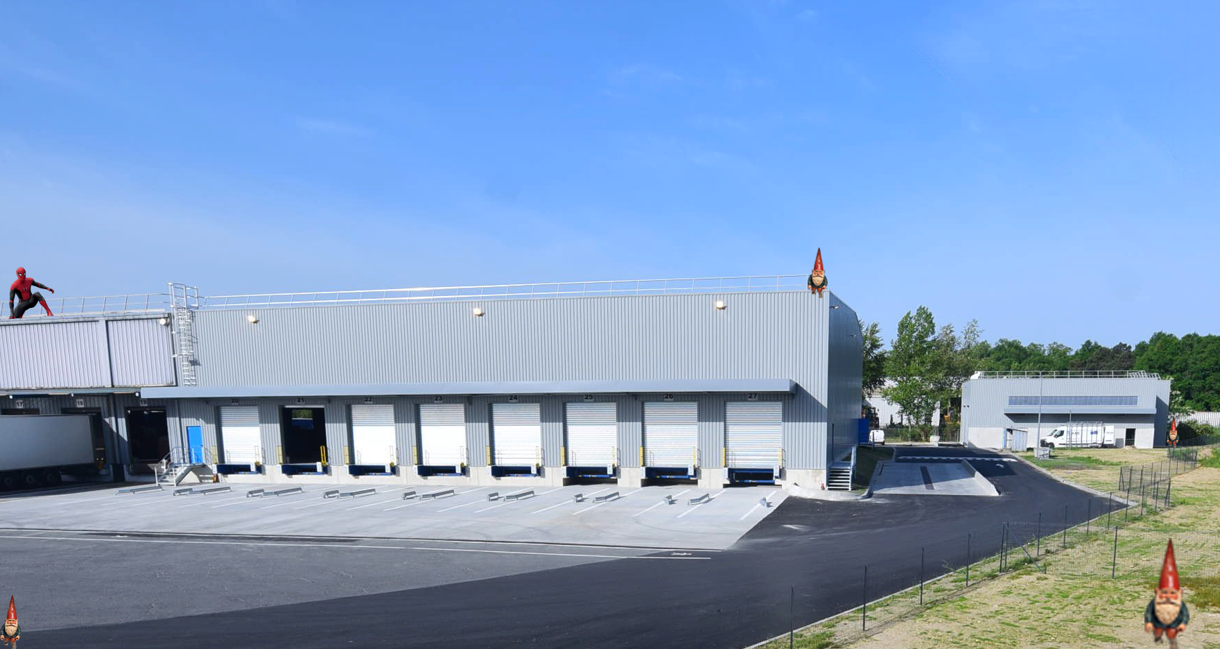 Livraison d’une plateforme logistique à Saint-Médard-d’Eyrans par 6e Sens Immobilier