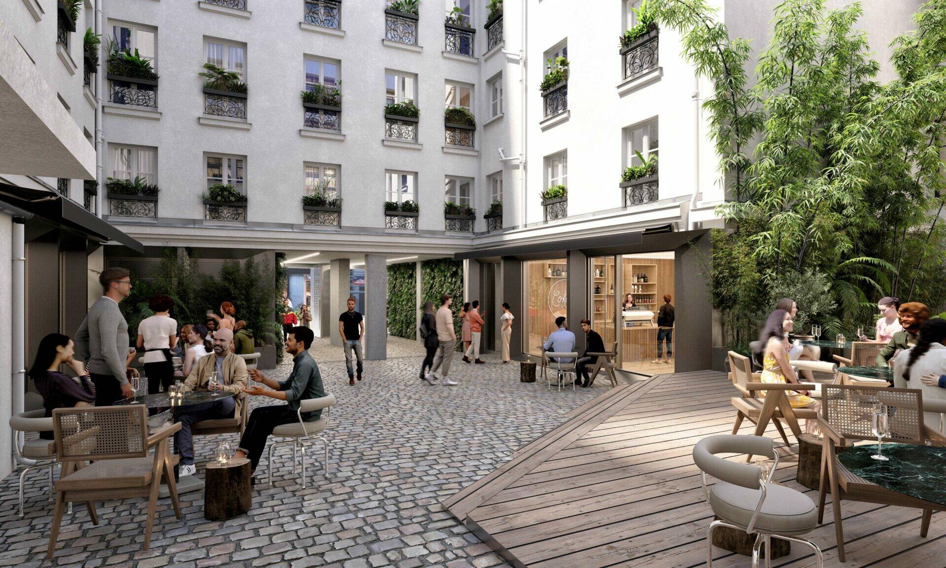 Au coeur du Marais 6e Sens Immobilier valorise les actifs immobilier avec l'implantation de TIMBERLAND er VANS