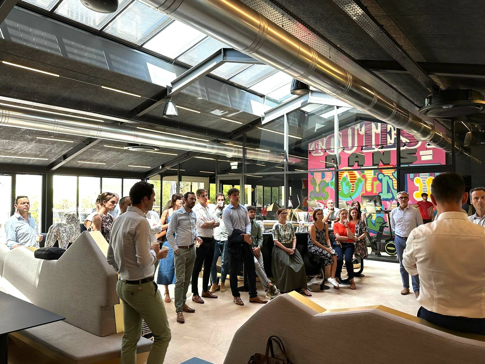 Présentation aux brokers de notre programme Bios et Biohub