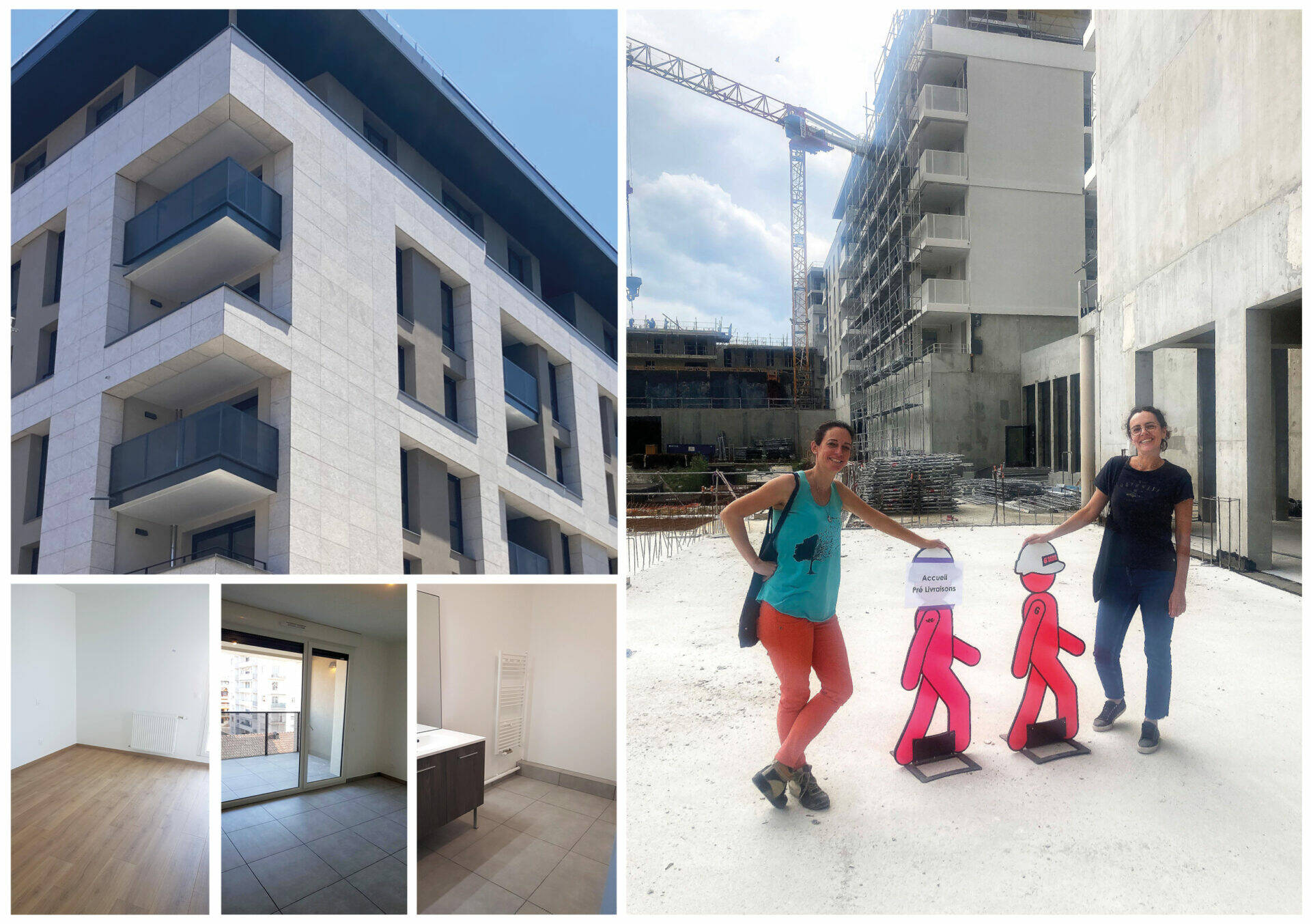 Thonon-Les-Bains, le programme DESSAIX effectue ses premières pré-livraisons dans le bâtiment E