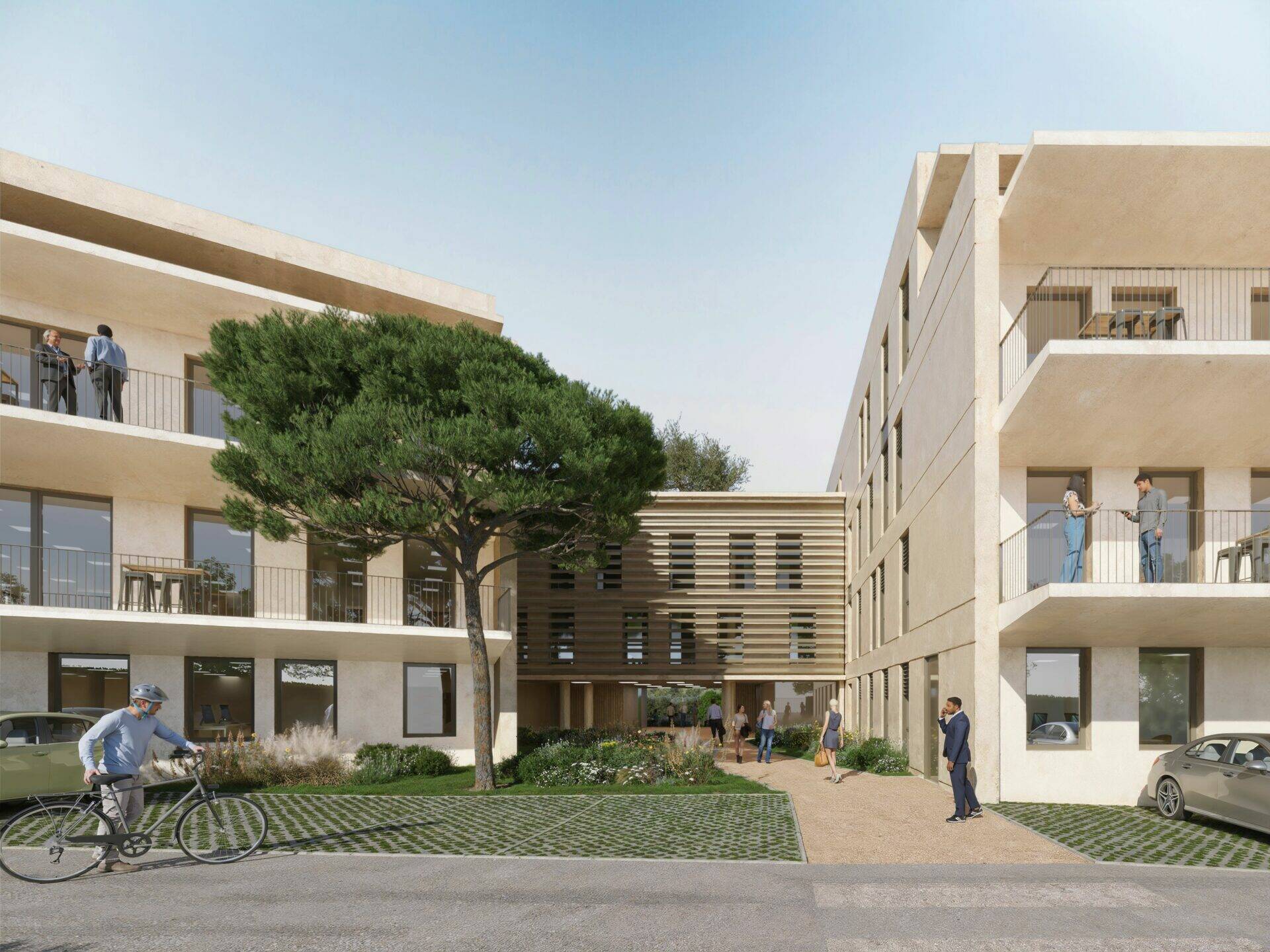 Aix-En-Provence accueille un nouvel immeuble de bureaux : 6MILLES