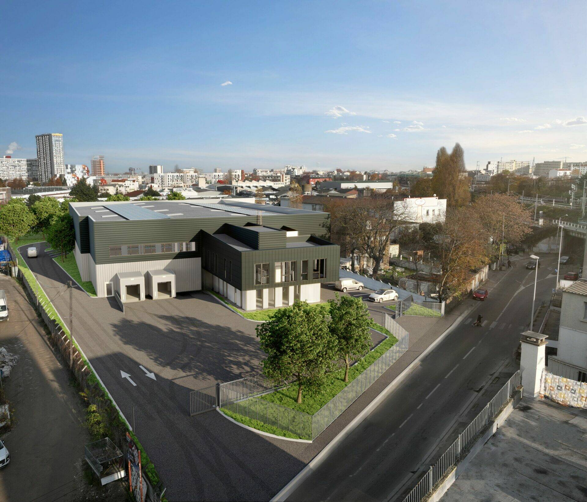 6PARK Programme de logistique à Aubervilliers
