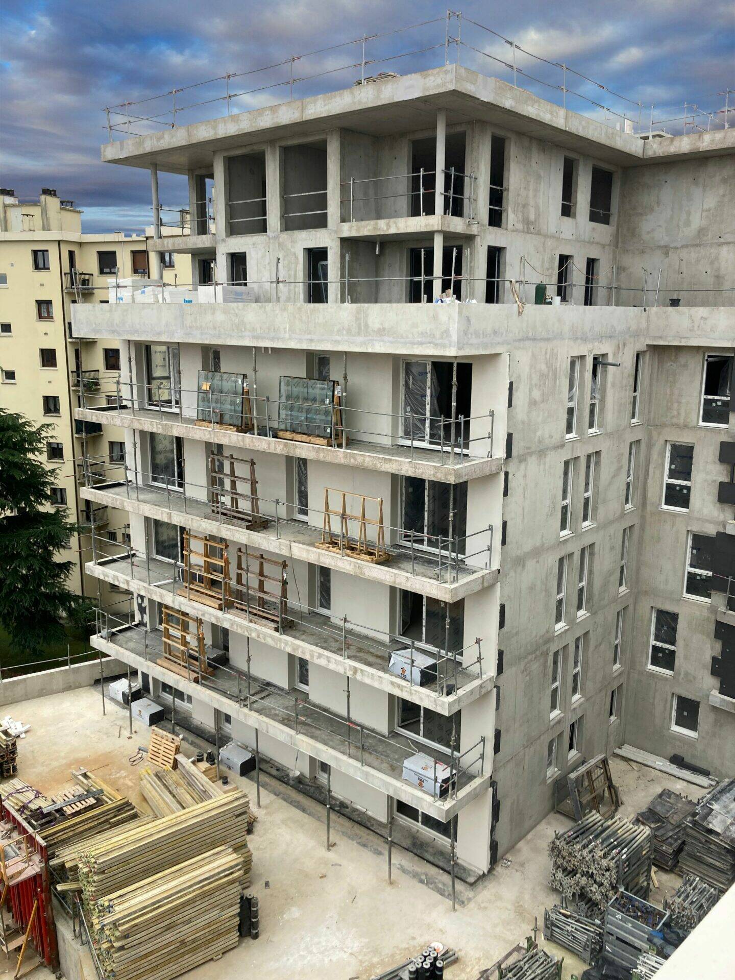 DESSAIX à Thonon-Les-Bains, le chantier avance