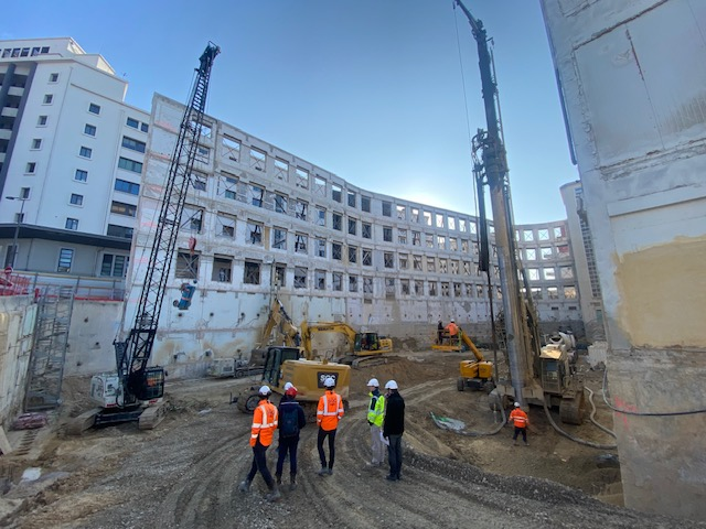 Newdelec à Marseille, le chantier avance