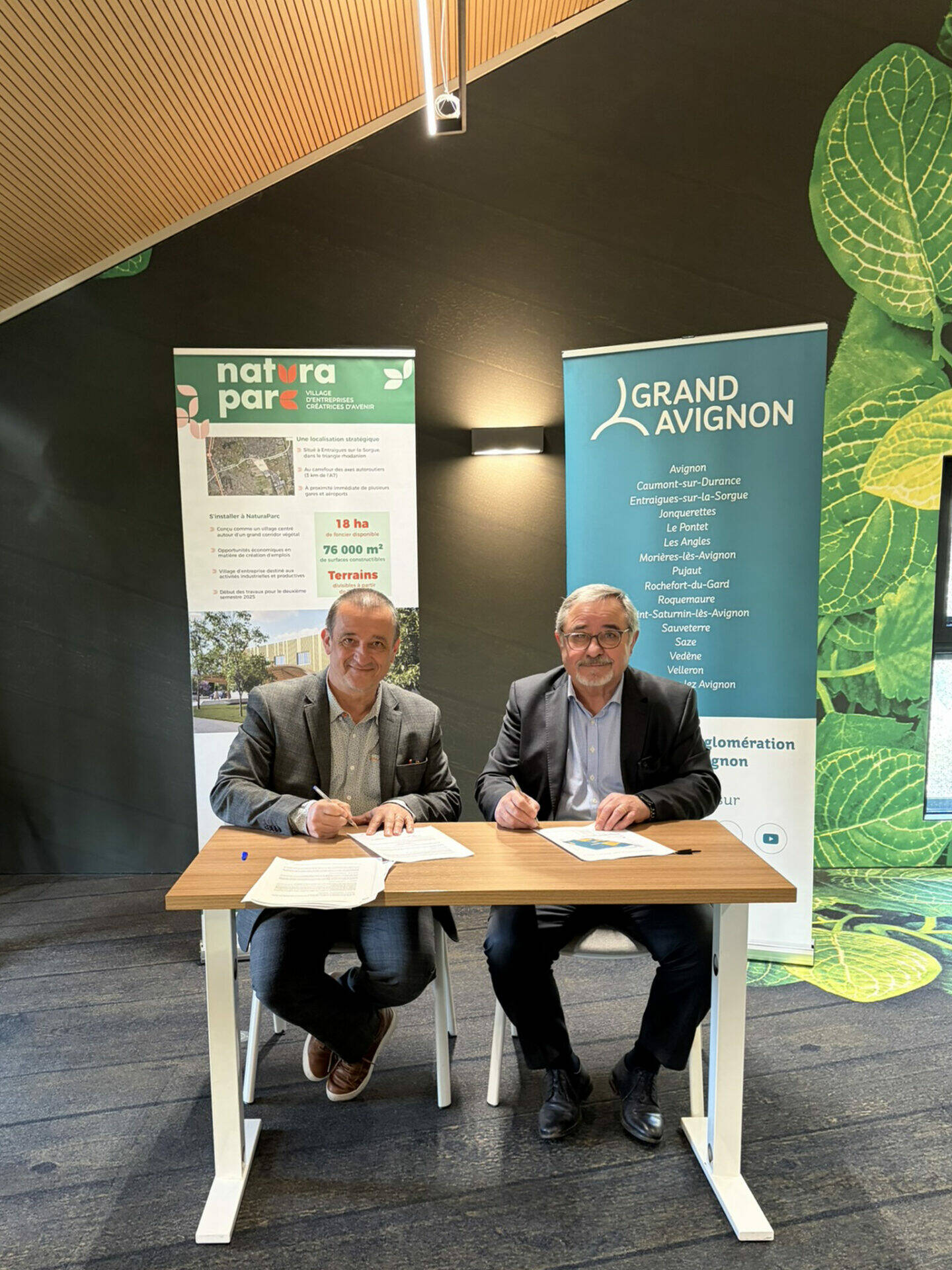 Naturaparc : Acquisition du foncier auprès de la Communauté d’agglomération du Grand Avignon, finalisée le 4 mars 2026.