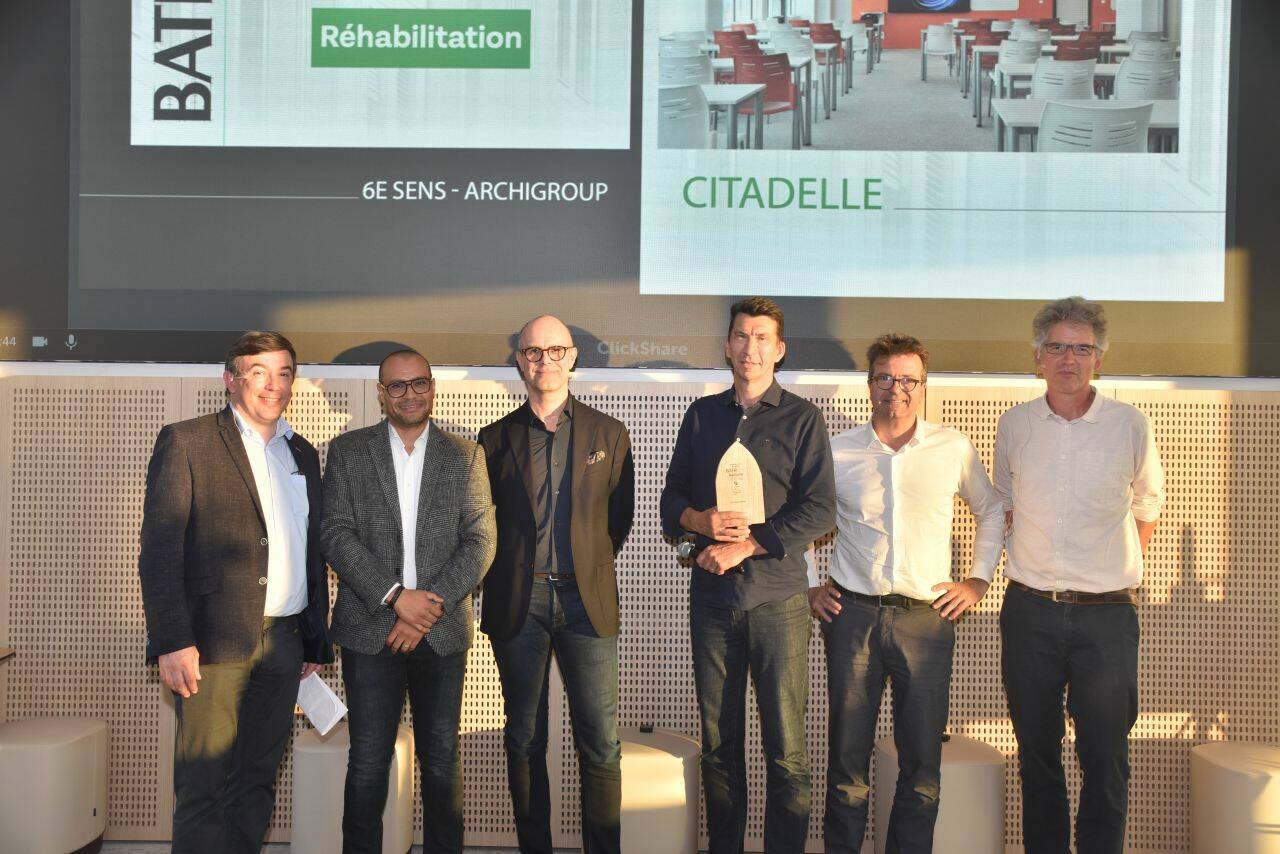 6e Sens Immobilier remporte le trophée BATIRVERT pour son opération Citadelle