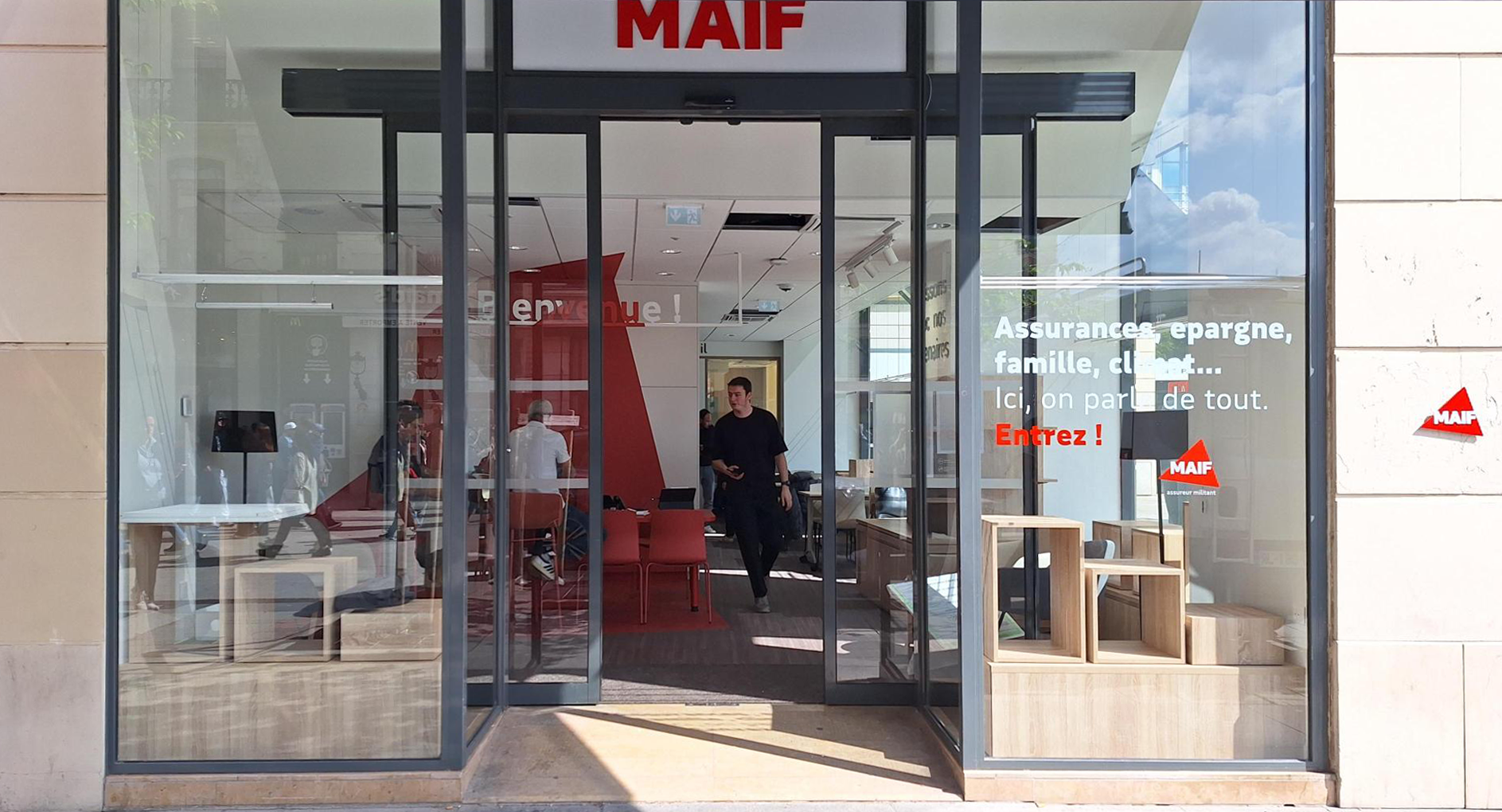 La MAIF s'installe place le Viste à LYON