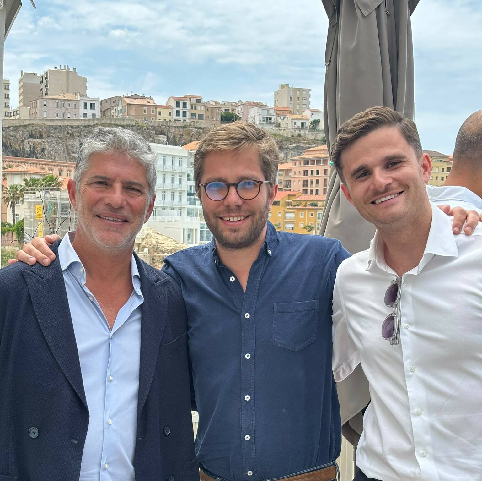 Daniel Tchénio, Nicolas De Driésen et Quentin Marchica