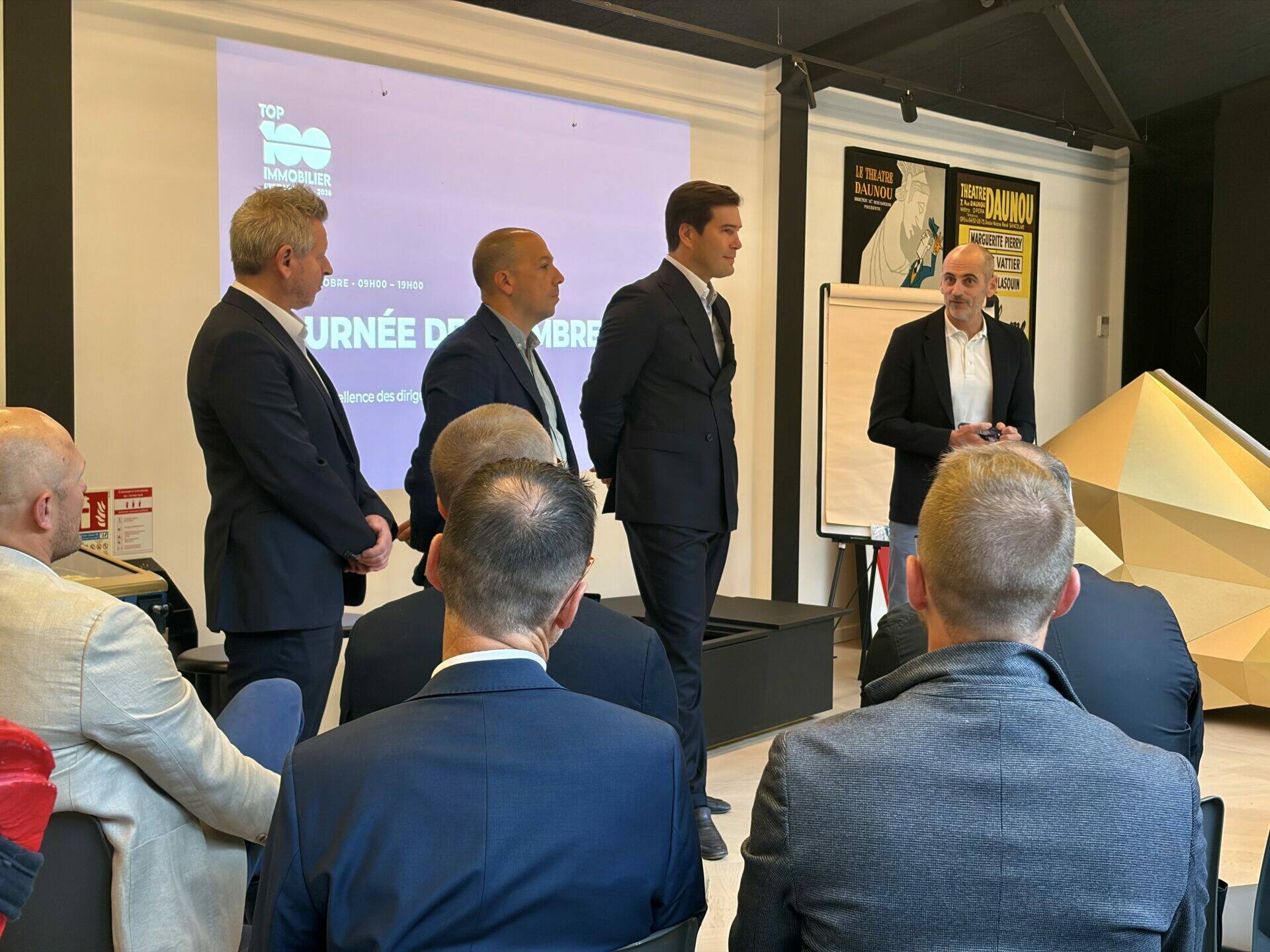 6e Sens Immobilier accueille le Cercle TOP 100